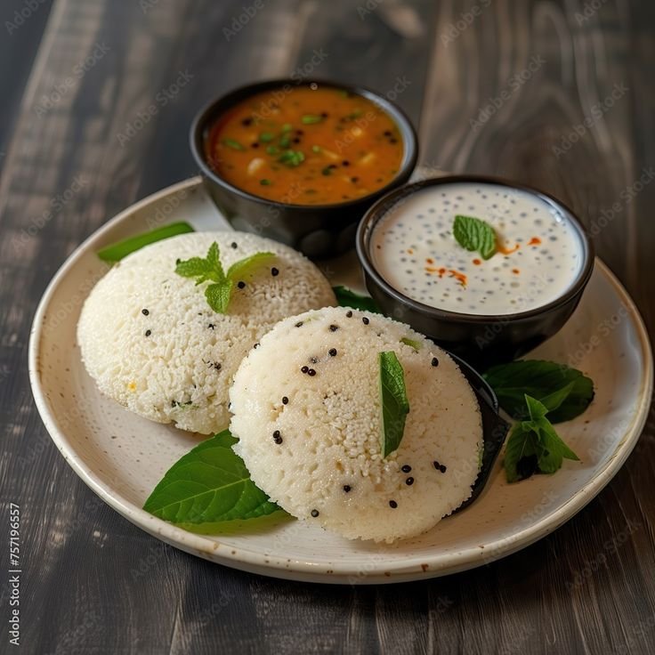 Soft & Fluffy Rava Idli