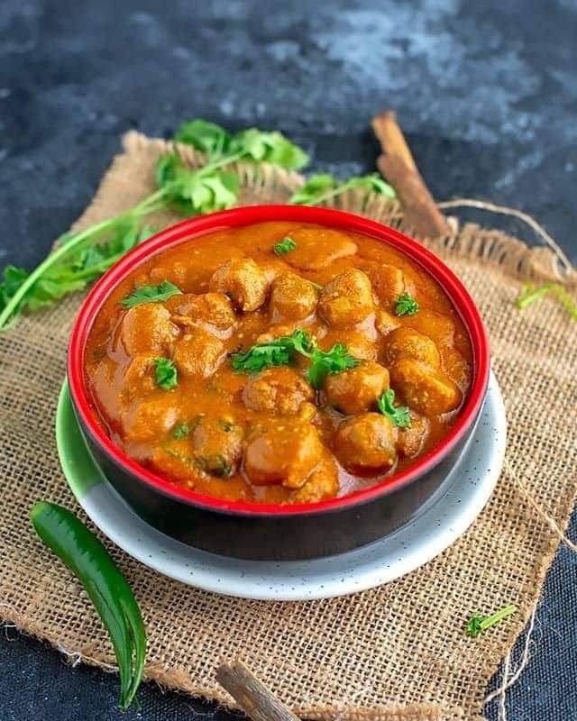 Homestyle Soya Masala Curry