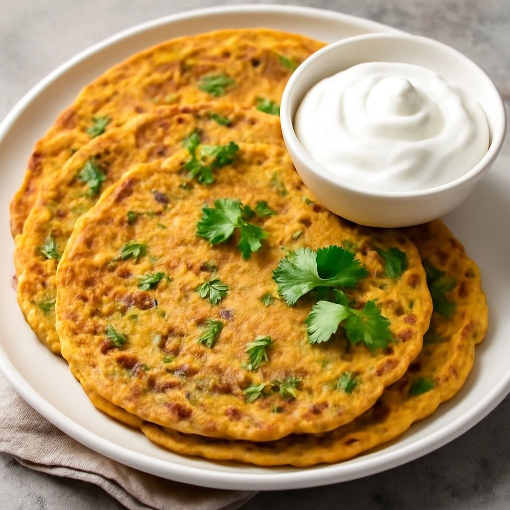 Crispy Vegetable Besan Chilla